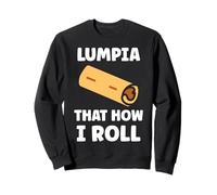 Food Funny Spring Rolls Simple Quote Lumpia That How i Roll Felpa