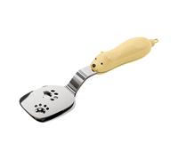 Food Infradito Kitchen - Cute Bear Stainless Steel Buffet Turner for Cooking | Versatile Grip Design with Safe Heat-Resistant Material, Lightweight Practical Tool, Ideal for Pasta Toast Frying, 24 x