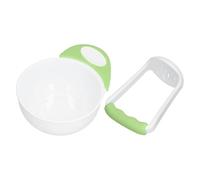 Food Mash Bowl, Vegetable Puree Feeding Bowl, Long Handle Bowls with Sturdy Easy Grip Design, Feeding Accessory with Compact Ergonomic Structure, Smooth Food Preparation Systems