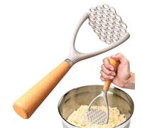 Food Masher Handheld | Elicottero di carne resistente al calore multifunzionale durevole per hamburger, manzo, e patate, senza bastone ergonomico, per cucinare smascherare e mescolare