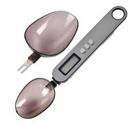 Food Measuring Scoop Scale - PP, 9,84 x 2,48 x 1,38 in High-Precision Kitchen Spoon With LED Screen | Detachable Interchangeable Measuring Spoon For Food, Coffee, Spices, Baking, Cooking