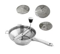 Food Mill for Tomato Sauce Manual Rotary Kitchen Grinder Food Chopper