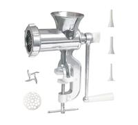 Food Mincing Unit - Metal Protein Crusher, Sausage Making Mechanism, Domestic Culinary Engine | Household Recipe Preparation Application, Poultry Livestock Chopping Apparatus, Cooking Efficiency