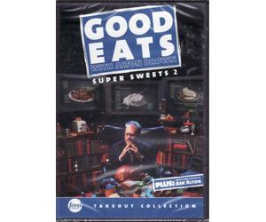 Food Network - DVD da asporto con scritta "Good Eats With Alton Brown", Super Sweets 2, include Art of Darkness 2, Let Them Eat Foam, Trouble with Cheesecake