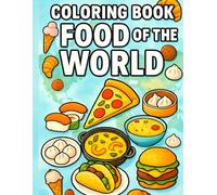 Food of the World: COLORING BOOK