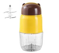 Food Puree Blender - Mini Foods Missioning Machine, Processore Sicuro Per Bambini | Piccole Cibi Portatili Automatici, Frullatore Compatto Staccabile Per Pasti Per Bambini, Viaggi, Casa, Picnic All'