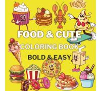 FOOD & SNACK COLORING BOOK