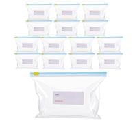 Food Storage Bags - Clear Zipper Freezing Pouch | Sandwich Storage Bags