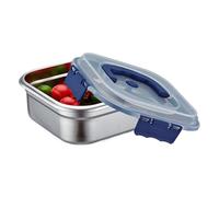 Food Storage Container - Stainless Steel Airtight Lunch Box, Leakproof Organizer | Reusable Meal Prep Container For Office, School, Picnic, Camping, Travel, Kids, Adults, Kitchen, Outdoor, Commu