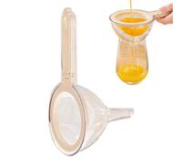 Food Strainer - 120 Mesh Funnel, Fine Filter Juice Separator | 120-mesh Strainer Funnel Set for Jam Homemade Wine Coffee Baking Sifting Meal Prep Home Cooks
