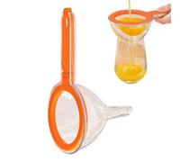 Food Strainer - 120 Mesh Funnel, Fine Filter Juice Separator | 120-mesh Strainer Funnel Set for Jam Homemade Wine Coffee Baking Sifting Meal Prep Home Cooks