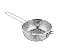 Food Strainer - Stainless Steel Strainers And Colanders, Kitchen Sieves And Strainers | Filter With Handle | Stainless Steel Colander Strainer Kitchen Gadgets | For Fruit Vegetable Pasta Noodle