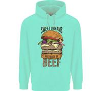 Food Sweet Dreams Beef Funny Chef BBQ Cook Uomo Felpa