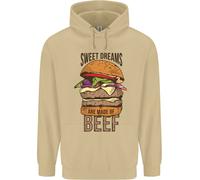 Food Sweet Dreams Beef Funny Chef BBQ Cook Uomo Felpa