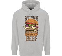 Food Sweet Dreams Beef Funny Chef BBQ Cook Uomo Felpa