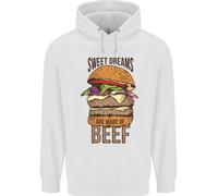 Food Sweet Dreams Beef Funny Chef BBQ Cook Uomo Felpa