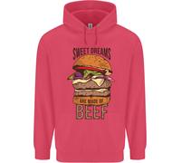 Food Sweet Dreams Manzo Divertente Chef BBQ Cucina Felpa Bambini