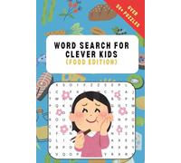 Food Theme Word Search Puzzle Book for Clever Children and Adults: 50+ Fun Puzzles About Food, Fruits, Vegetables, and More: 50+ Fun Puzzles About Food, Fruits, Vegetables, and More