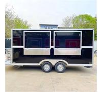 Food Truck Business Starter Kit - Attrezzature da cucina personalizzabili Disegni esterni a tema - Perfetto per barbecue, hamburger, gelato, caffè o pollo fritto Vending a mercati, feste, eventi