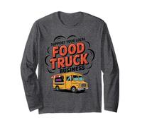 Food Truck Life Funny Street Food Chef Cucina mobile Maglia a Manica