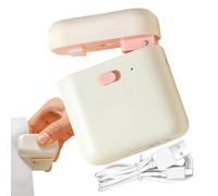 Food Vacuum Machine, Portable Heat Sealing Tool, Compact Packaging Equipment, Mini Resealer Device for Travel, Fridge, Picnic, Kitchen, Sandwich, Vegetable, Storage, 2.6x1.85x1.02 Inches