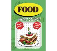Food Word Search Puzzle Book: Word Searches with Easy to Read Print about Foods, Dishes, and more | 6x9 inches, 110 pages | 50+ puzzles ... Gifts for Vacations, Holidays and Free Times.