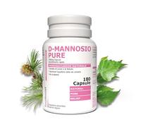 foodboost D-Mannosio 1000 mg - 180 Capsule Vegane (6 Mesi) - Integratore alimentare senza Glutine senza Lattosio - Cistite e Benessere delle Vie Urinarie
