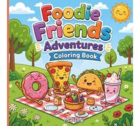 Foodie Friends Adventures Coloring Book