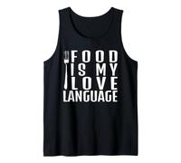 Foodie Gifts Il Cibo è la mia Lingua d'Amore Canotta