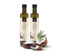 FOODIN Olio MCT 1000 ml (2 x 500 ml) in 100% olio di cocco media chain