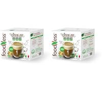 foodNess - 1 Box da 10 Capsule di Ginseng Zero, Capsule Compatibili con Sistema Dolce Gusto, Preparato in Polvere Senza Additivi, Senza Glutine, Lattosio, Grassi Idrogenati e Zuccheri Aggiunti