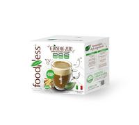 foodNess - 1 Box da 10 Capsule di Ginseng Zero, Capsule Compatibili con Sistema Dolce Gusto, Preparato in Polvere Senza Additivi, Senza Glutine, Lattosio, Grassi Idrogenati e Zuccheri Aggiunti
