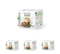 foodNess - 1 Box da 10 Capsule di Nocciolino, Capsule Compatibili con Sistema Dolce Gusto e Nespresso, Solubile per Bevanda al Gusto di Caffè alla Nocciola con Edulcoranti senza Zuccheri Aggiunti