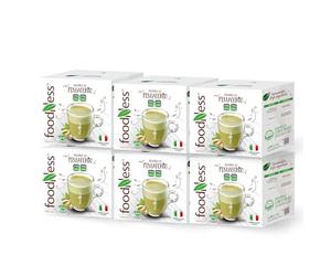 foodNess, 6 Box da 10 Capsule da 12g l'una, Bevanda al Pistacchio, Gusto Unico e Intenso, Ideale per Macchine comp. con sistema Dolce Gusto