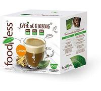 FoodNess 60 Capsule Caffè Ginseng Classico Compatibili Dolce Gusto ( 5 Confezioni da 10 Pezzi + 1 OMAGGIO )