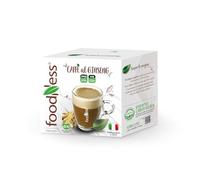 FoodNess - Caffè al Ginseng con zucchero di canna compatibile Dolce Gusto (6 box Tot. 60 capsule)