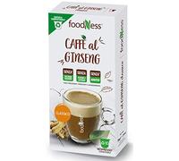 Foodness Capsula Caffè al Ginseng classico compatibile Nespresso - 5 Confezioni da 10 Capsule [Tot. 50 Capsule]