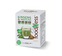 Foodness Preparato Monodose per Caffè al Ginseng & Matcha - 5 confezioni da 10 bustine (tot. 50 bustine)