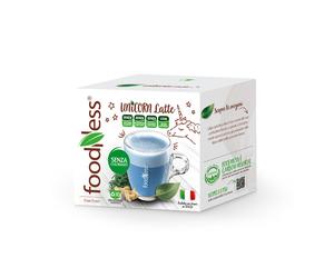 Foodness Unicorn Latte 50 Capsule compatibili Nescafé Dolce Gusto