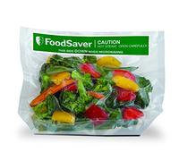 FoodSaver 16 Sacchetti Termosigillabili per Sigillatrice per Sottovuoto Adatti alla Cottura a Microonde, senza BPA, 21 x 24 cm