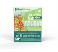 Foodsaver - 2 Rotoli Riciclabili 28 Cm X 3m-trasparente Foodsaver