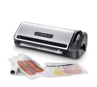 FoodSaver FFS017X macchina per sottovuoto Nero, Acciaio inossidabile