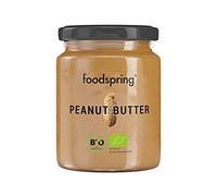 foodspring Burro di Arachidi, 250 g, Il delizioso snack ad alto contenuto proteico a base di arachidi 100% biologiche, ideale da spalmare