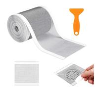 Foonary Acchiappasole per scarico, scolapasta per doccia, colino per capelli, doccia con spatola di plastica, adesivo in rete, per scarico della doccia, per riparazione di bagno, vasche da bagno