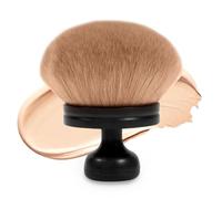 Foonary Pennello autoabbronzante, grande pennello da trucco a fungo, diametro 7,4 cm, per fondotinta, crema solare, correttore e blush, pennello Kabuki