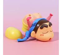 Foong - Crayon Shin-Chan Scarf Lavender Bomb 2-in-1 Thai Herbal Inhaler & Balm 1 pc