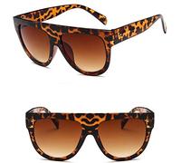 FOOOZ Occhiali da sole con montatura grande, occhiali da sole da uomo o da donna, occhiali da sole con lenti per PC, moda da donna, 7, taglia unica