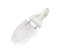 Foot Brush - Ergonomic Handle Tool for Thorough Cleansing, Compact Portable Design with Firm Bristle Layout & Easy Grip Structure for Bathing, Pedicure, Travel and Daily Hygiene Care