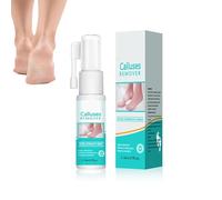 Foot Callus Removal Spray, 100 ml, Fast-Acting Callus Remover for Cracked Heels Dead Skin, Moisturizing Foot Care with, Gentle Exfoliation for Rough Feet, Dry Toes, Elbows, Smooth Skin (1 pezzo)
