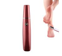 Foot Callus Remover, Electric Pedicure File, Rechargeable Heel Grinder, Speed Operations, Gentle Scrubbing Head, Ergonomic Handle Design, Perfect for Cracked Skin, Care, Women, (ABS)